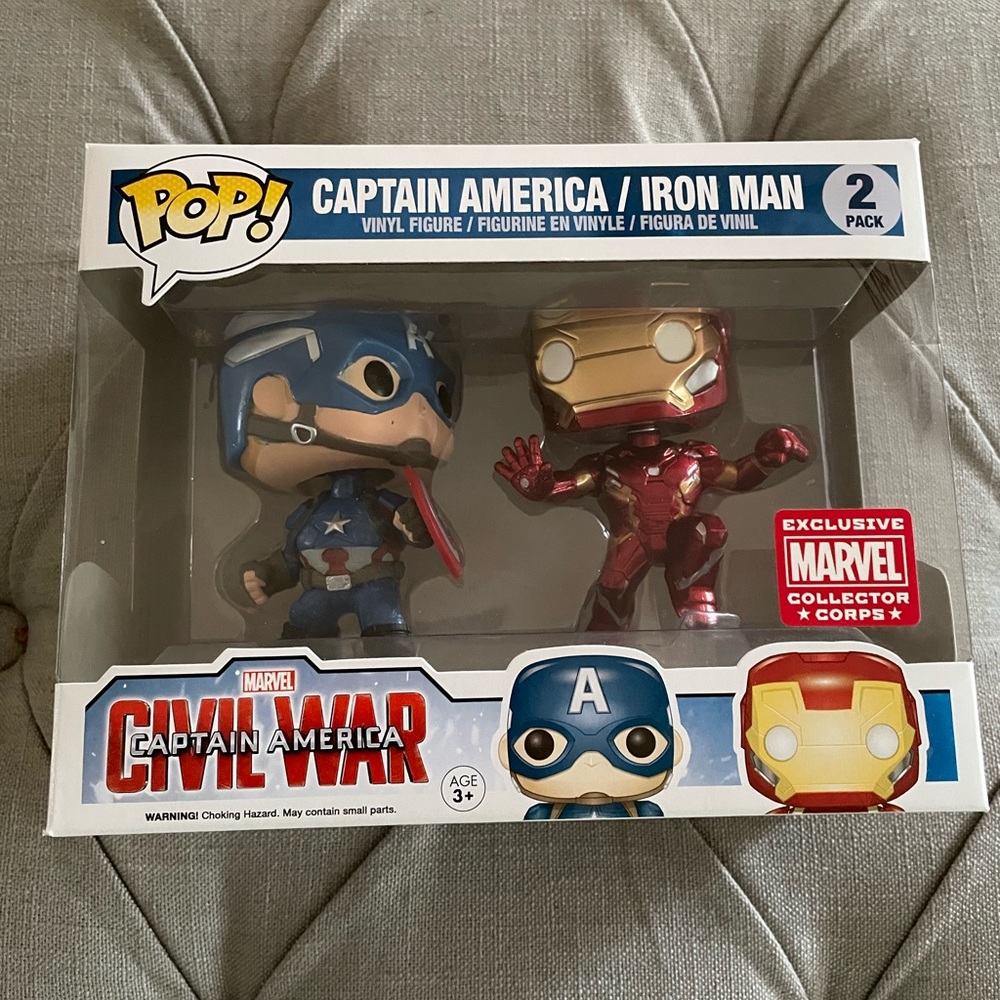 Funko Captain America/ Iron Man 2 pack